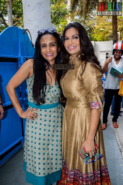 Shriya Saran and Genelia D'souza at the Maria Goretti's Book Launch