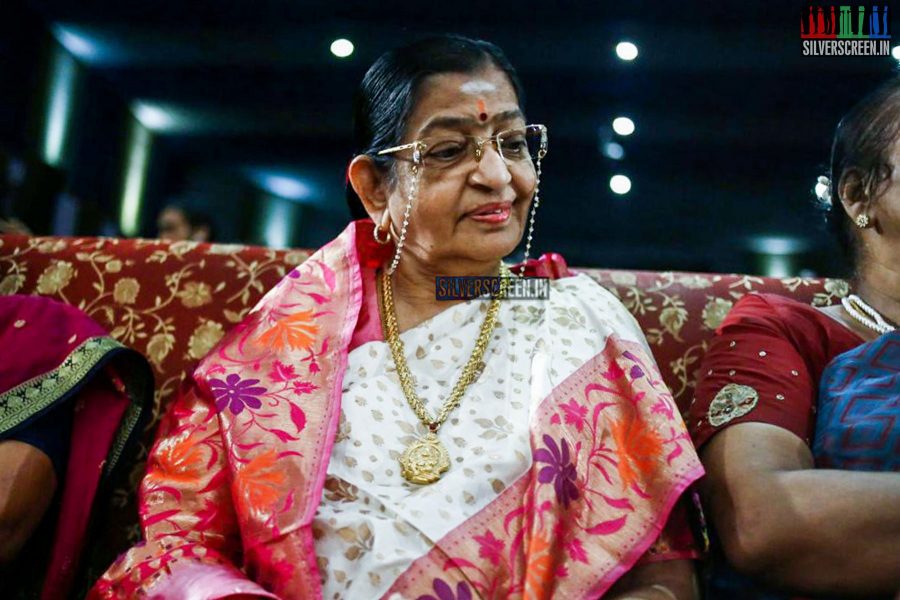 Singer P Susheela Enters Guinness World Records Press Meet Photos