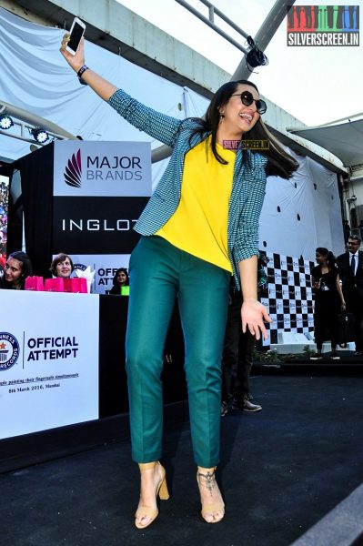 Sonakshi Sinha at the INGLOT's Guinness Records Event