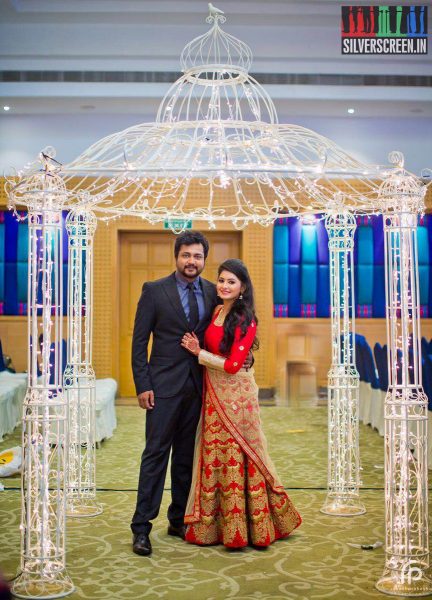 Bobby Simha-Reshmi Menon Wedding Reception Photos