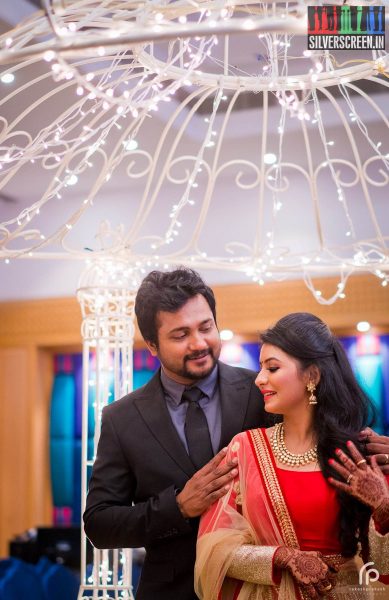 Bobby Simha-Reshmi Menon Wedding Reception Photos