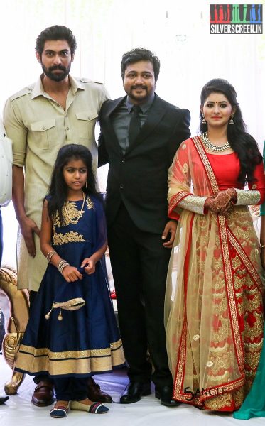 Bobby Simha-Reshmi Menon Wedding Reception Photos