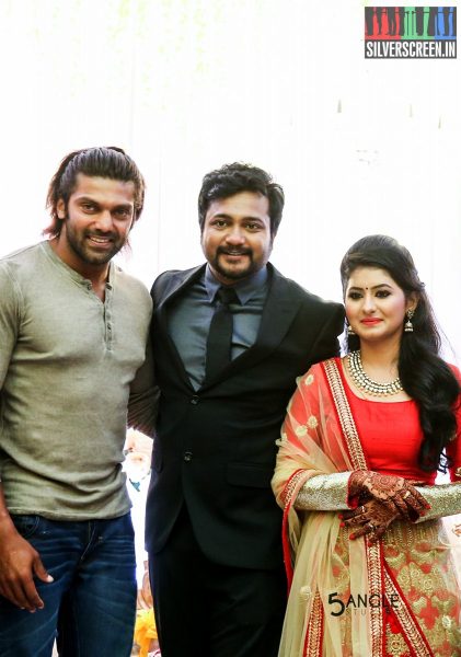 Bobby Simha-Reshmi Menon Wedding Reception Photos