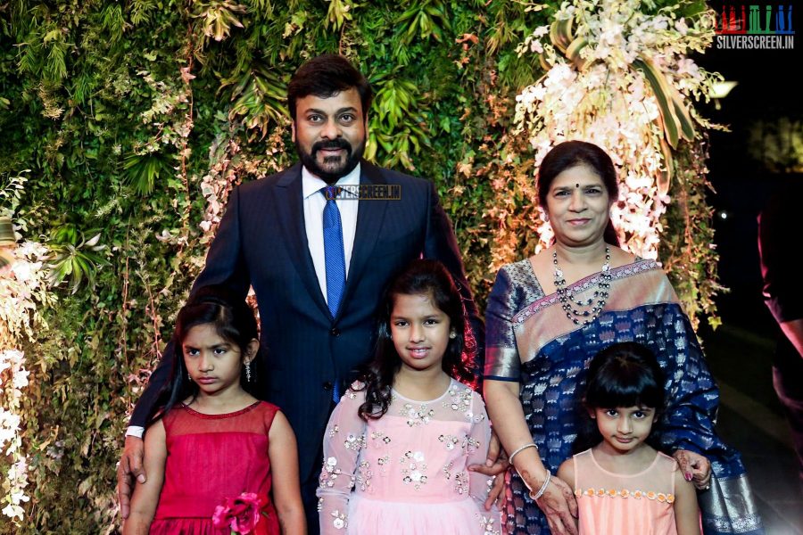 Celebrities at Sreeja Konidela Wedding Reception Photos