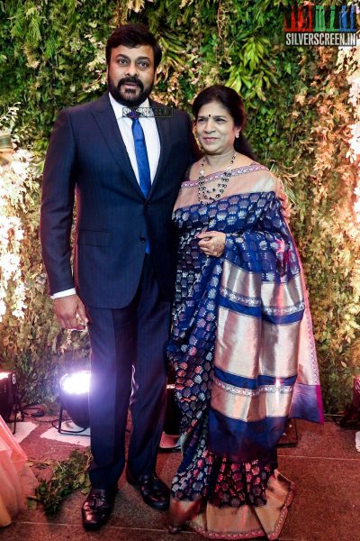 Celebrities at Sreeja Konidela Wedding Reception Photos