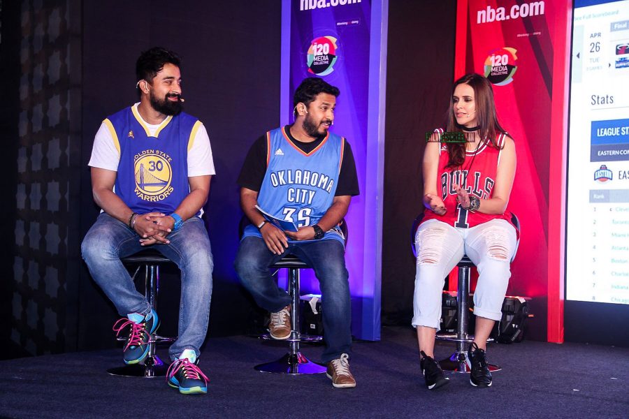 Neha Dhupia at the Launch of NBA's Website