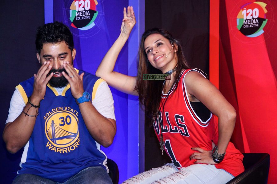 Neha Dhupia at the Launch of NBA's Website