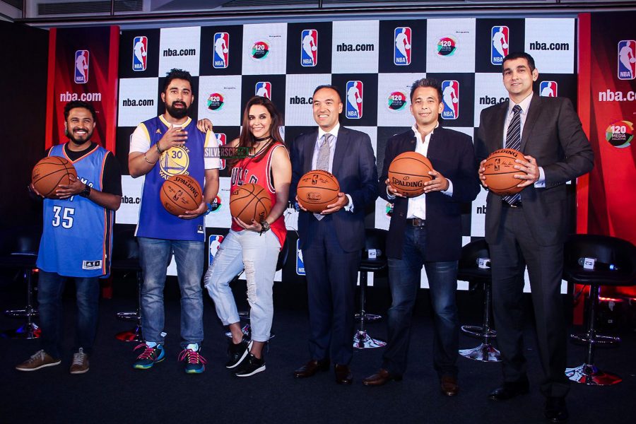 Neha Dhupia at the Launch of NBA's Website