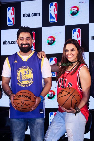 Neha Dhupia at the Launch of NBA's Website