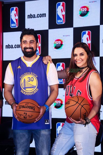 Neha Dhupia at the Launch of NBA's Website