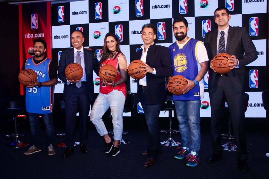 Neha Dhupia at the Launch of NBA's Website