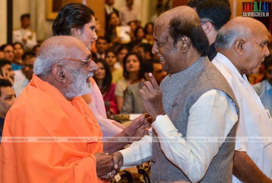 Rajinikanth Felicitated with Padma Vibhushan Award