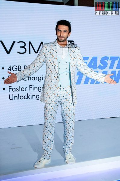 Ranveer Singh at the Vivo Mobile Launch