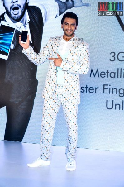 Ranveer Singh at the Vivo Mobile Launch