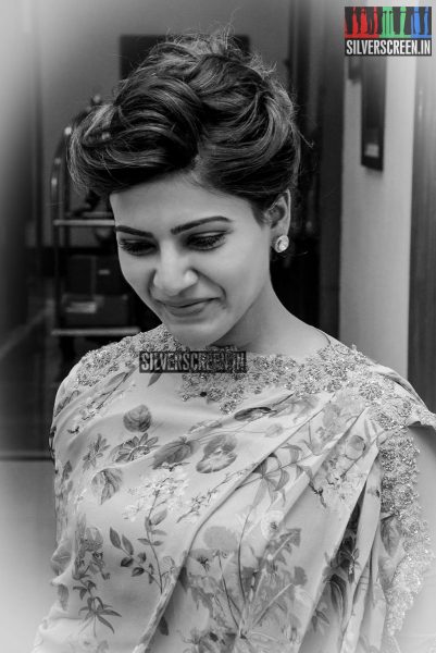 Samantha Ruth Prabhu at Policeodu Press Meet