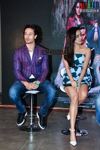 Shraddha Kapoor and Tiger Shroff at Baaghi Movie Promotion