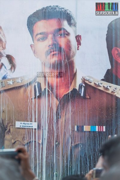 Theri FDFS Celebrations at Albert