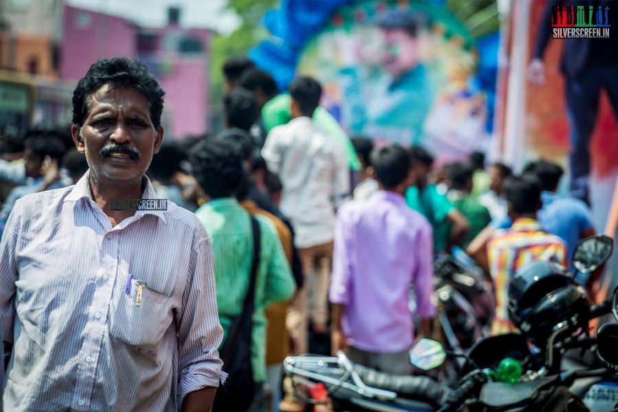 Theri FDFS Celebrations at Albert