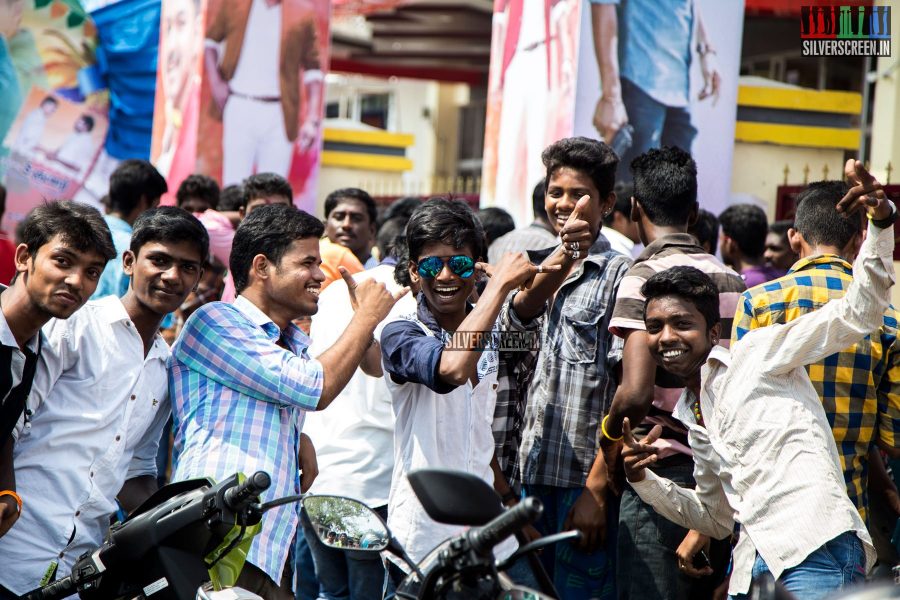 Theri FDFS Celebrations at Albert