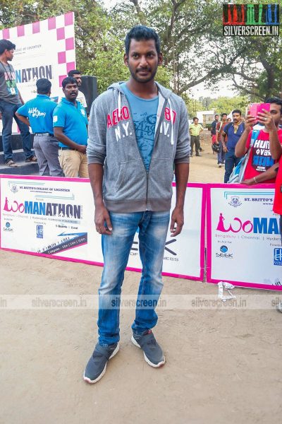 Vishal Flags Off Womanathon