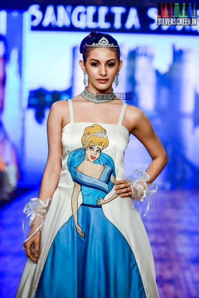 Amyra Dastur Walks at India Beach Fashion Week Day 2