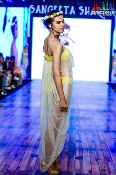 Amyra Dastur Walks at India Beach Fashion Week Day 2