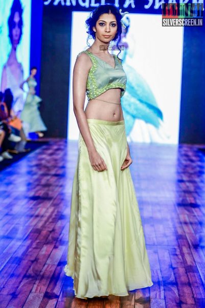 Amyra Dastur Walks at India Beach Fashion Week Day 2