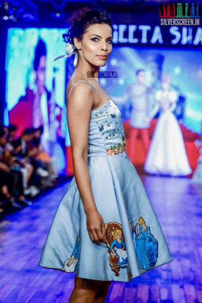 Amyra Dastur Walks at India Beach Fashion Week Day 2