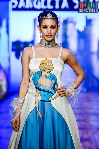 Amyra Dastur Walks at India Beach Fashion Week Day 2