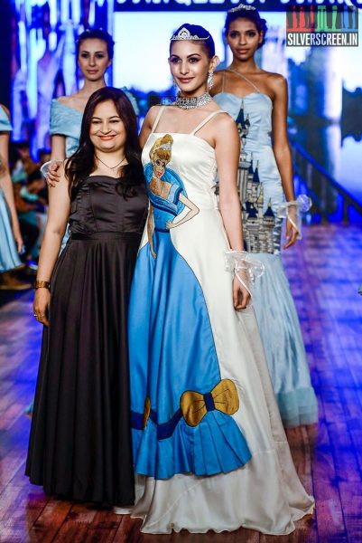 Amyra Dastur Walks at India Beach Fashion Week Day 2