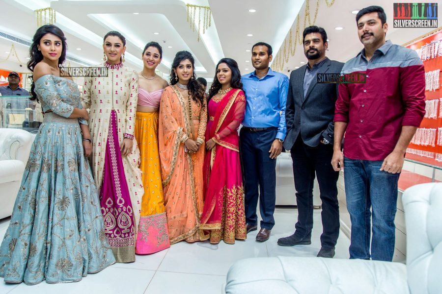 Celebrities at a Store Launch in Chennai