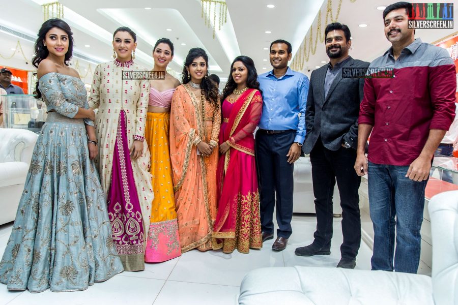 Celebrities at a Store Launch in Chennai