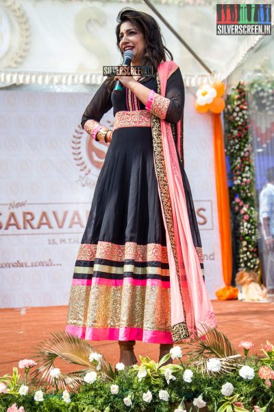 Celebrities at a Store Launch in Chennai