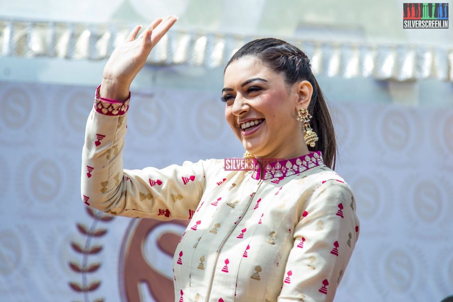 Celebrities at a Store Launch in Chennai