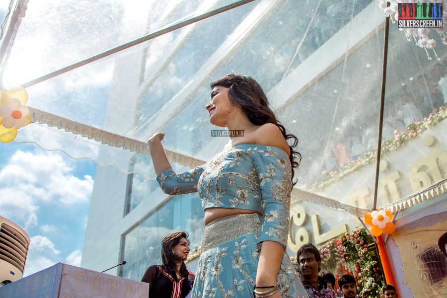 Celebrities at a Store Launch in Chennai