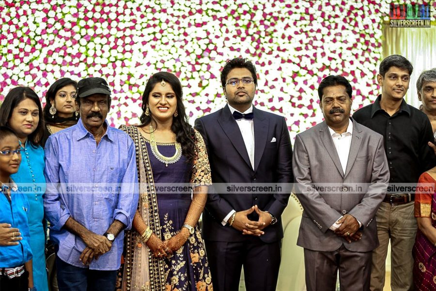 Celebrities at Director KS Ravikumar Daughter Wedding Reception