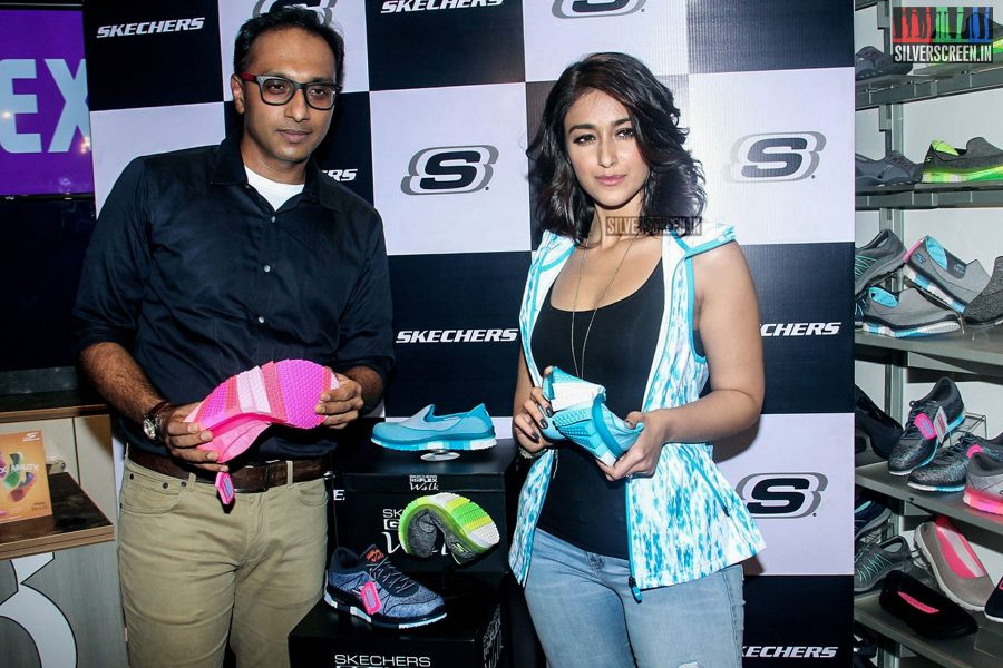 Ileana D'Cruz at the Launch of Skechers