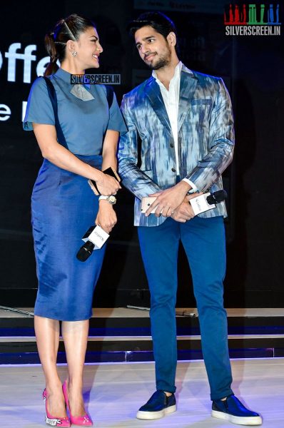 Jacqueline Fernandez and Sidharth Malhotra at LE Eco Mobile Launch