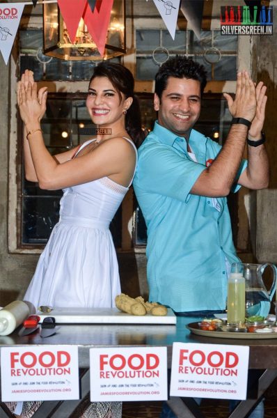 Jacqueline Fernandez at Chef Kunal Kapur's Food Revolution Event