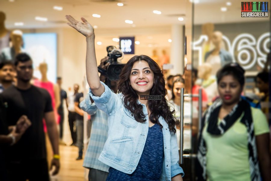 Kajal Aggarwal at the Inauguration of GAP Store in Chennai