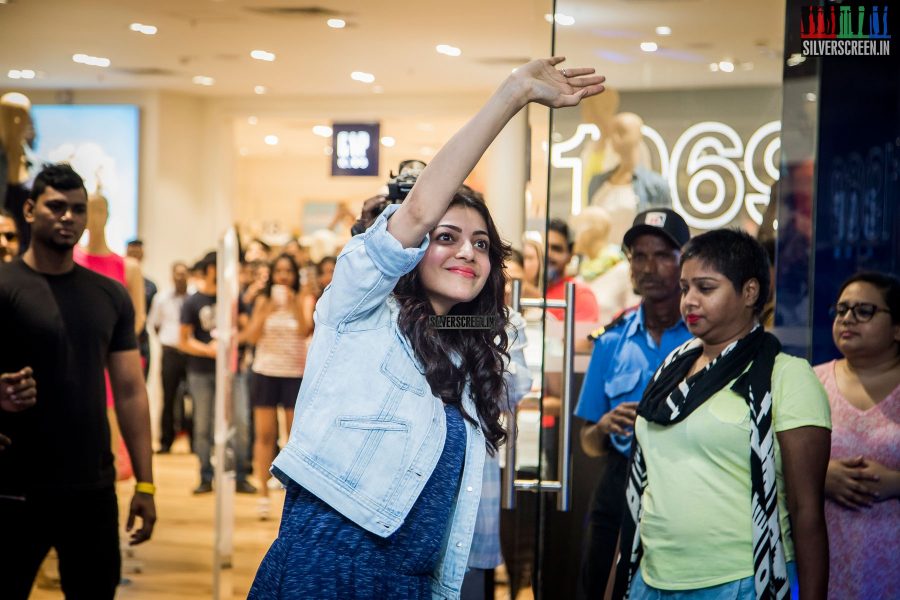 Kajal Aggarwal at the Inauguration of GAP Store in Chennai