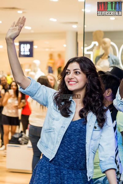 Kajal Aggarwal at the Inauguration of GAP Store in Chennai