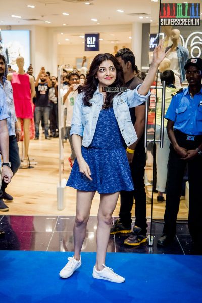 Kajal Aggarwal at the Inauguration of GAP Store in Chennai