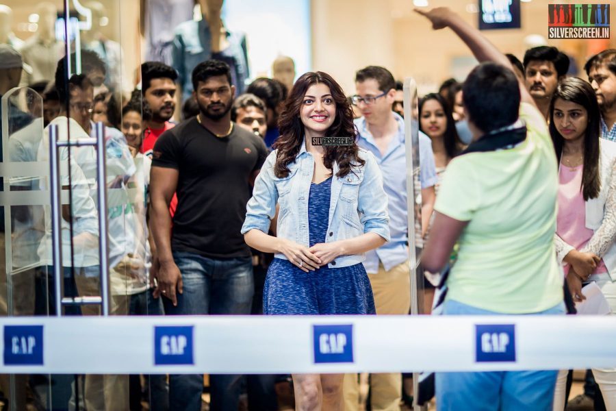 Kajal Aggarwal at the Inauguration of GAP Store in Chennai