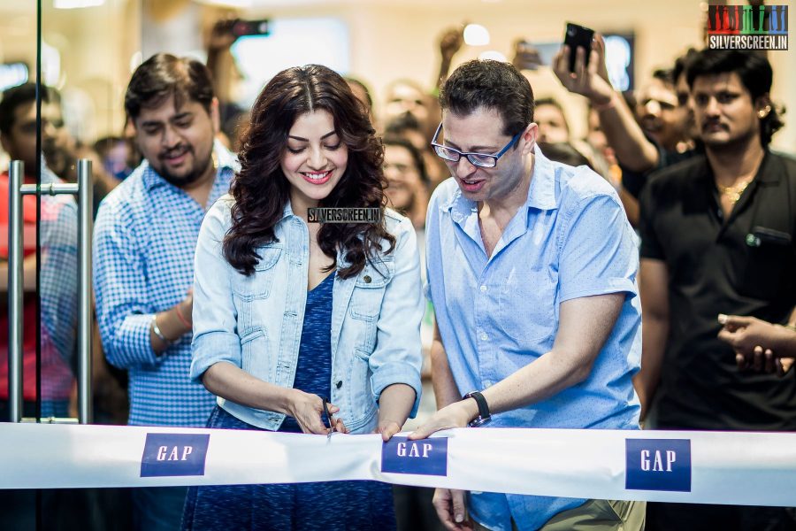 Kajal Aggarwal at the Inauguration of GAP Store in Chennai