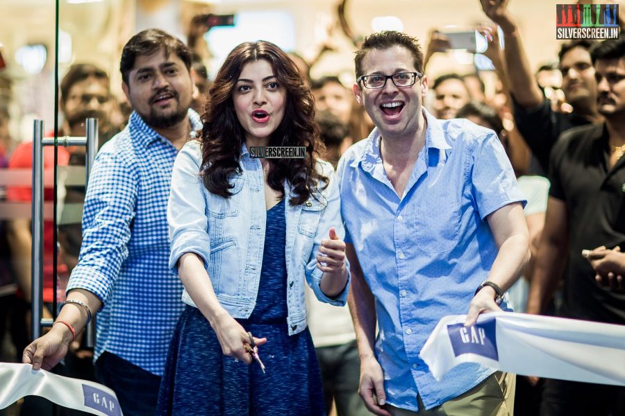 Kajal Aggarwal at the Inauguration of GAP Store in Chennai