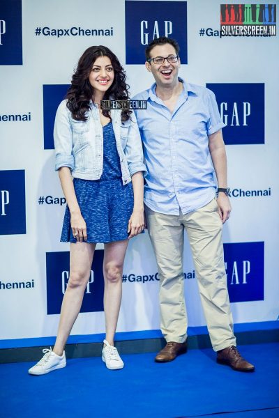 Kajal Aggarwal at the Inauguration of GAP Store in Chennai