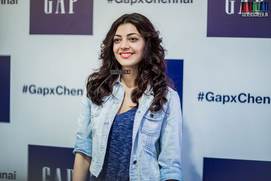 Kajal Aggarwal at the Inauguration of GAP Store in Chennai