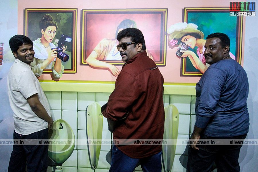 R Parthiban at the Inauguration of Click Art Museum