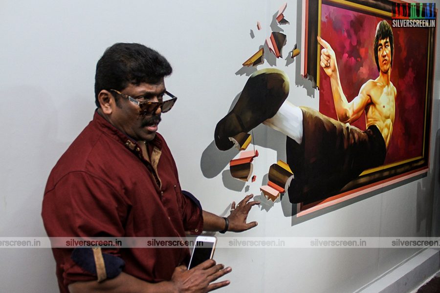 R Parthiban at the Inauguration of Click Art Museum